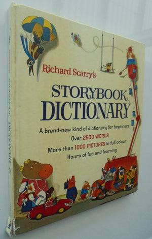 Vintage Richard Scarry 1970's. Nine books