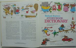 Vintage Richard Scarry 1970's. Nine books