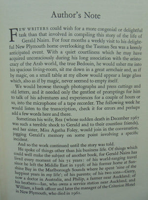 Nairn Bus to Baghdad : The Story of Gerald Nairn by J.S. Tullett.