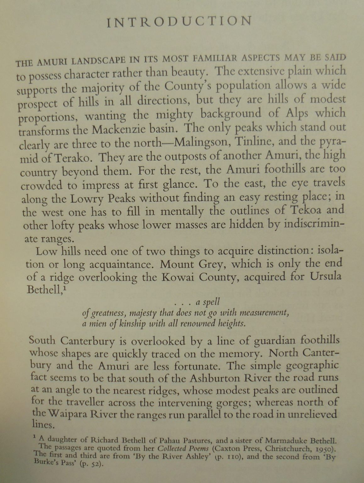 The Amuri, A County History. By W.J. Gardner