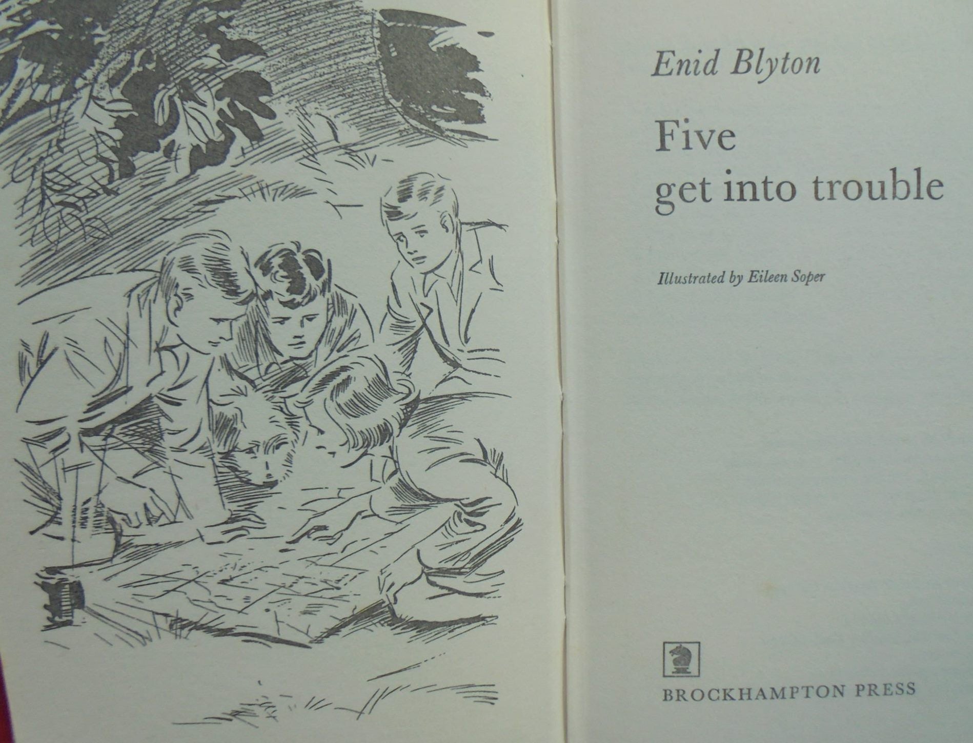 Enid Blyton Famous Five & mystery books. Three 1950s/60s hardbacks