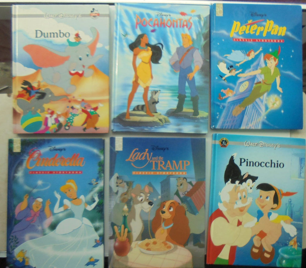 17 Large Disney Storybooks