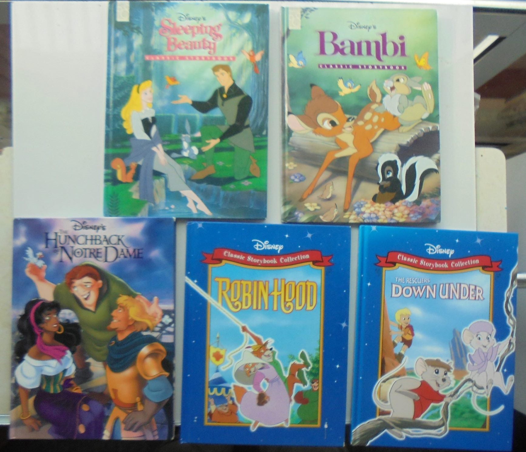 17 Large Disney Storybooks