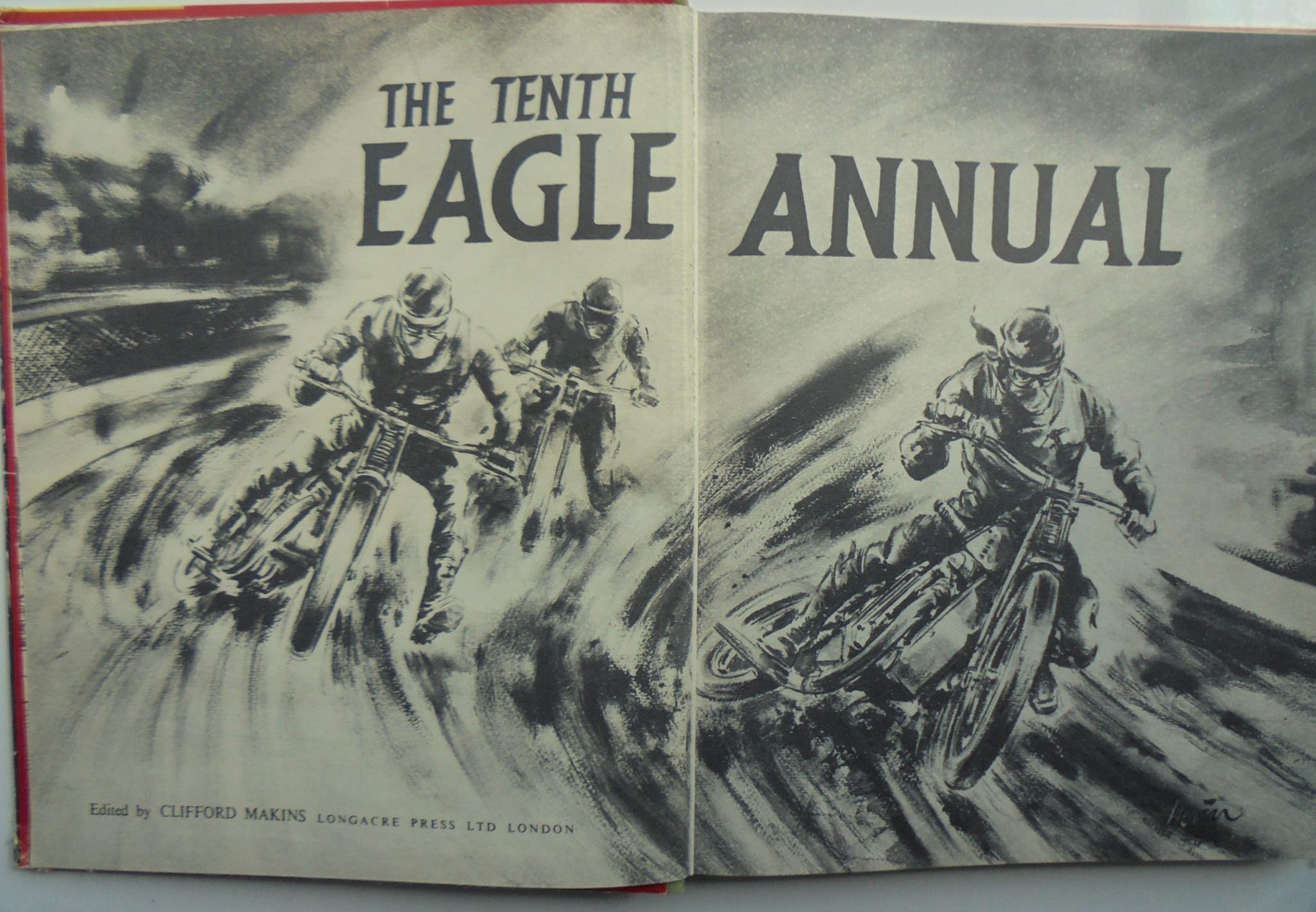 Four Eagle Annuals. 1961, 1964, 1968, 1963 - Free Postage