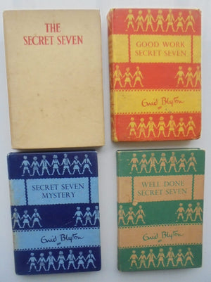 The Secret Seven. (1950) plus three more First Editions