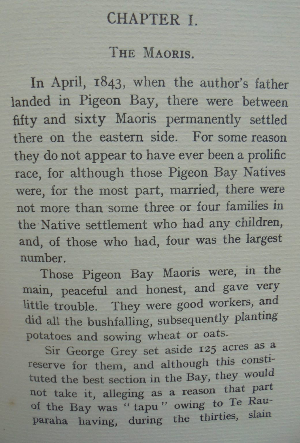 Earliest Canterbury. Reminiscences of ( Principally Banks' Peninsula ) and Its Settlers by James Hay.