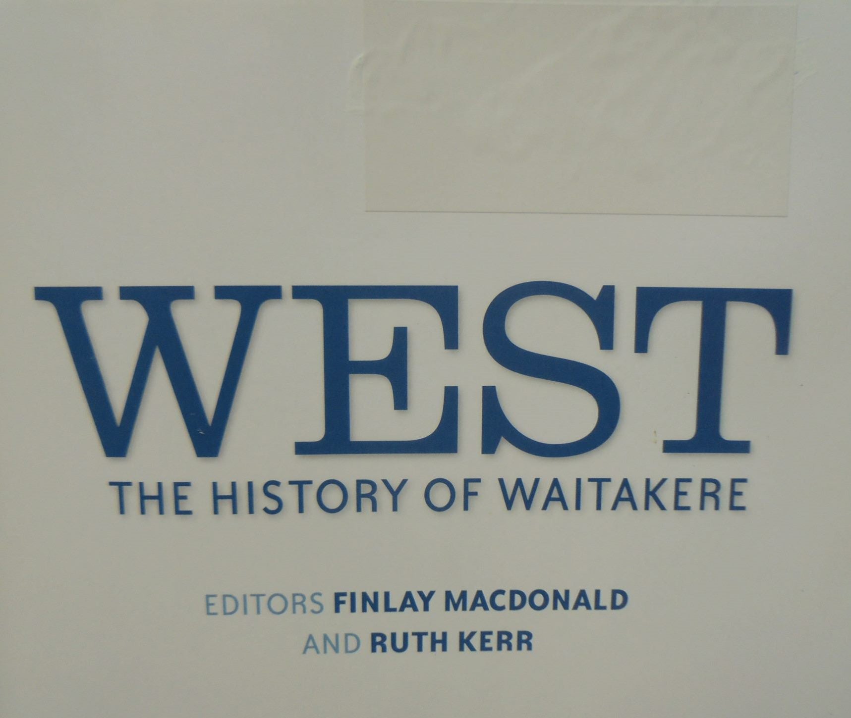 West The History of Waitakere