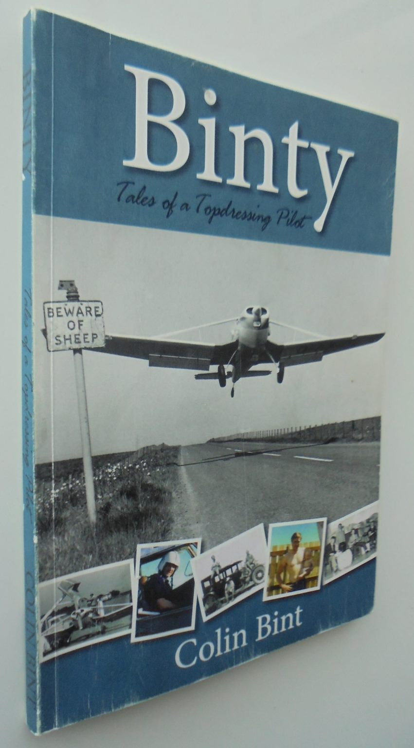 Binty: Tales of a Topdressing Pilot. SIGNED.