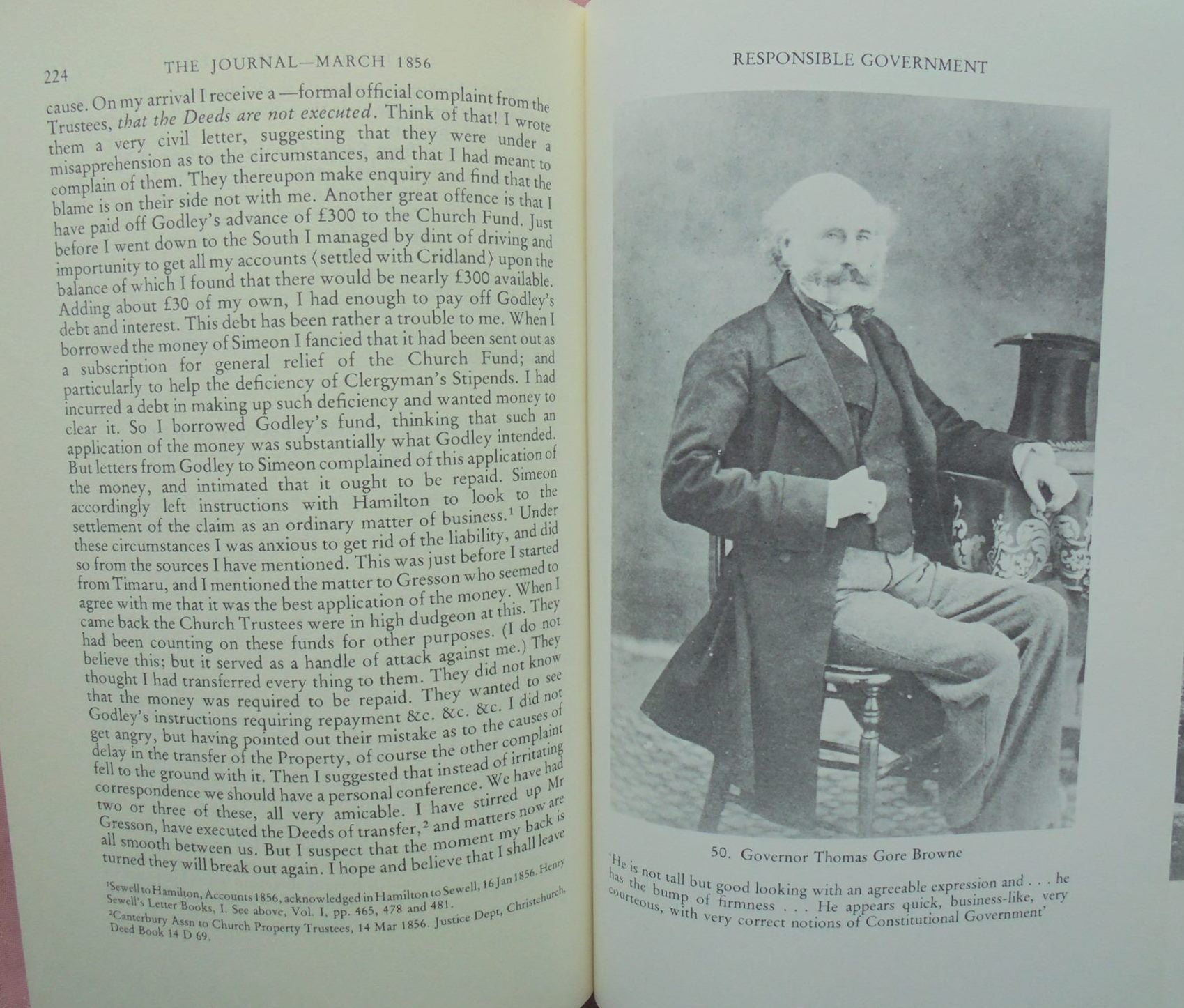 The Journal of Henry Sewell, 1853-7 - Volume 2. By D. McIntyre