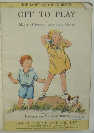 Vintage Janet and John - circa 1949 (three books)