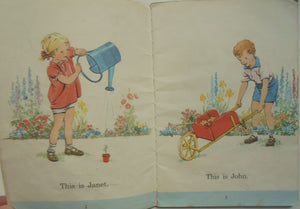 Vintage Janet and John - circa 1949 (three books)