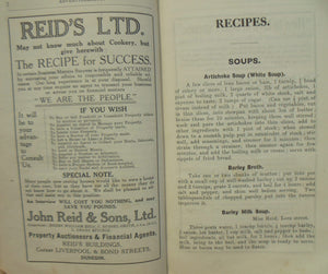 Two Vintage Cookery Books.