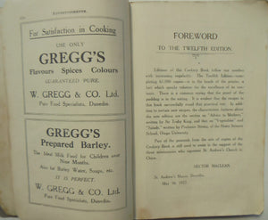 Two Vintage Cookery Books.