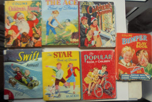 Childrens Vintage Annuals (Seven Books)