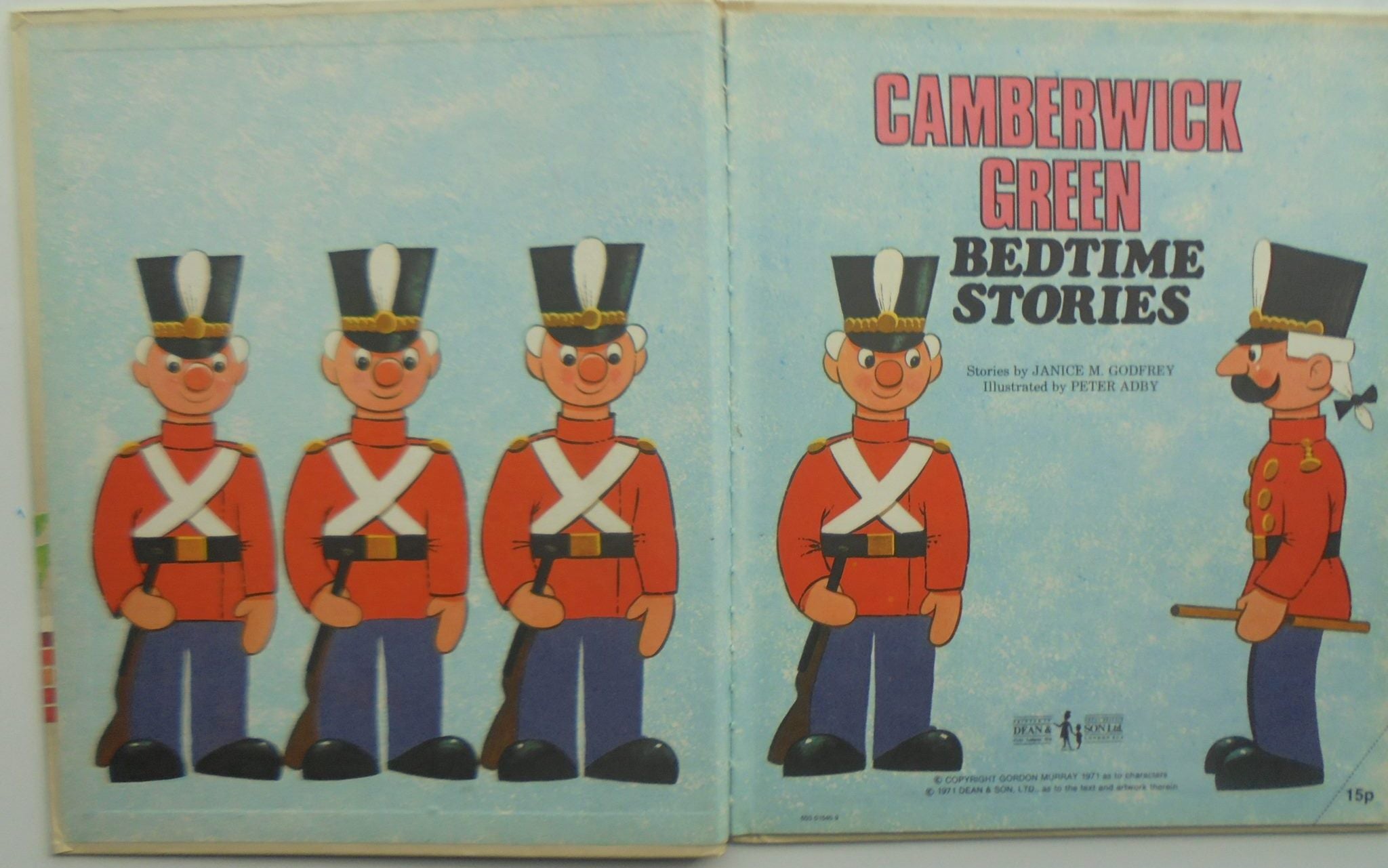 Camberwick Green Annuals. (Four books) free postage