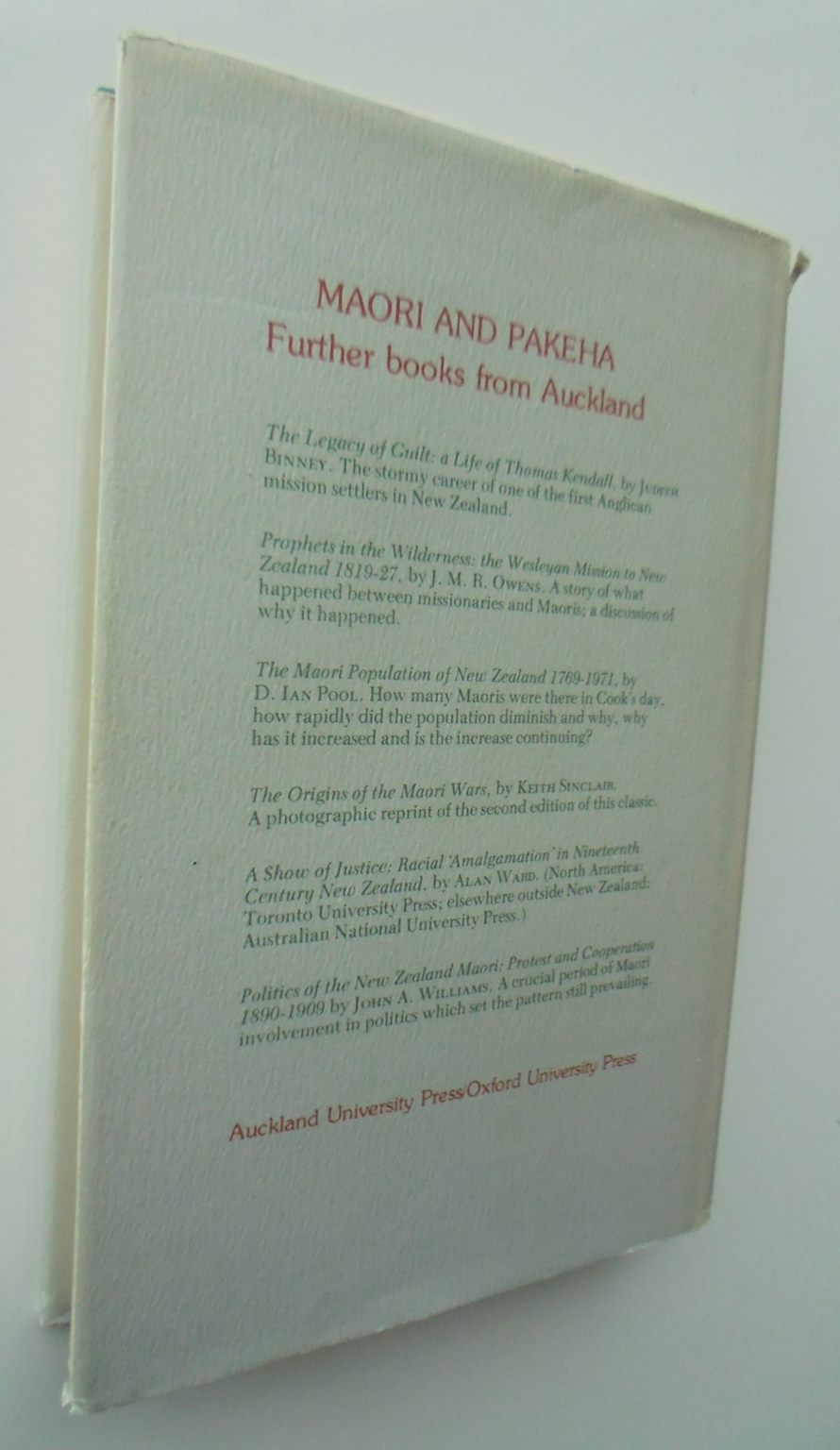 Fatal Necessity, British Intervention in New Zealand 1830-1847 by Peter Adams.