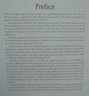 New Zealand Shipwrecks. Over 200 Years of Disasters at Sea. 8th edition