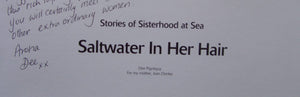 Saltwater in Her Hair - SIGNED by By Pigneguy, Dee - NZ maritime history