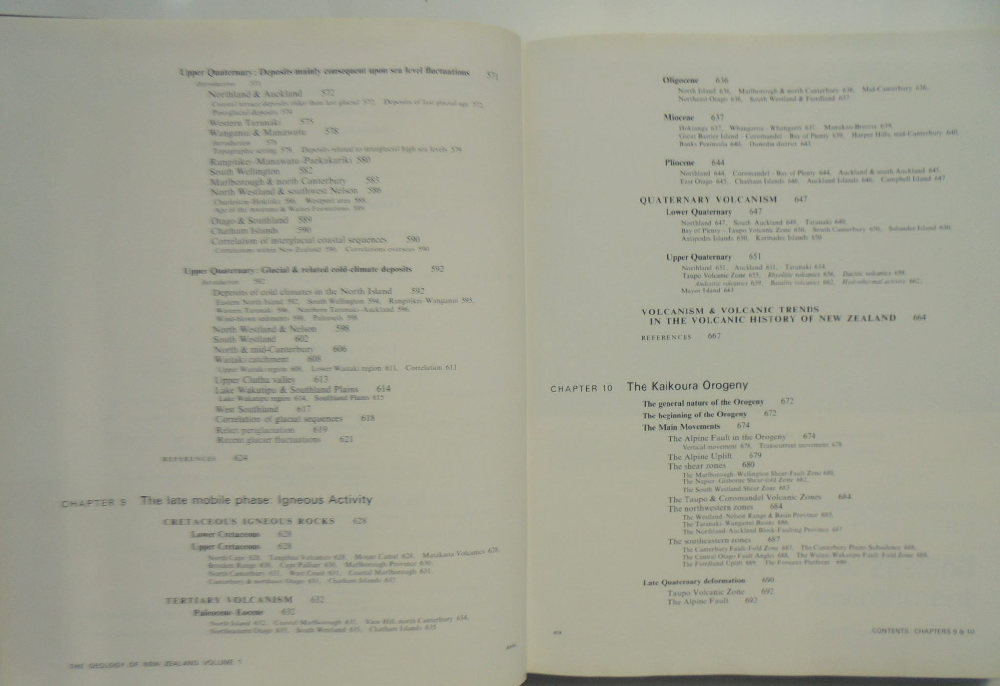 The Geology of New Zealand. 2 Volume set. BY R. P. Suggate and Graeme R. Stevens and M. T. Te Punga.