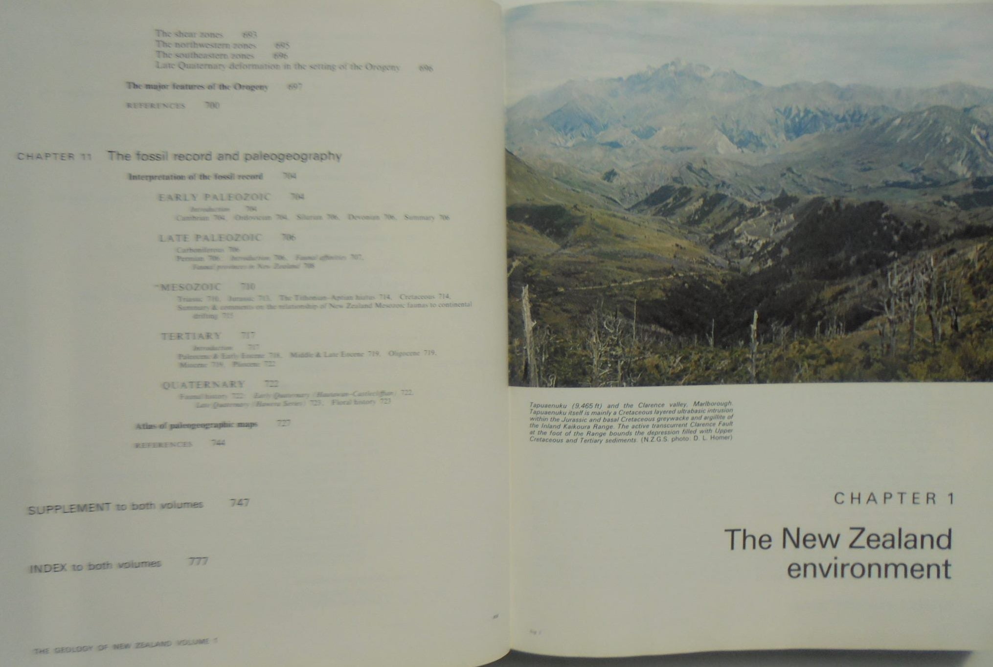 The Geology of New Zealand. 2 Volume set. BY R. P. Suggate and Graeme R. Stevens and M. T. Te Punga.