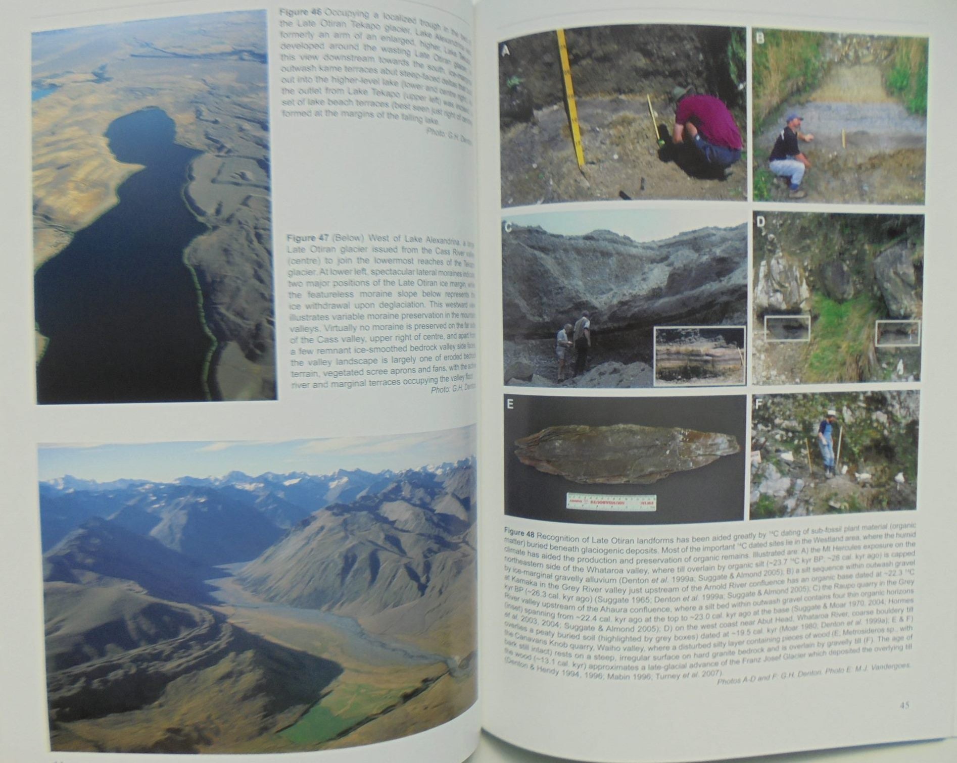 Glacial Geomorphology of the Central South Island, New Zealand By Barrell, D. J. A. By Andersen, B. G. By Denton, G. H.