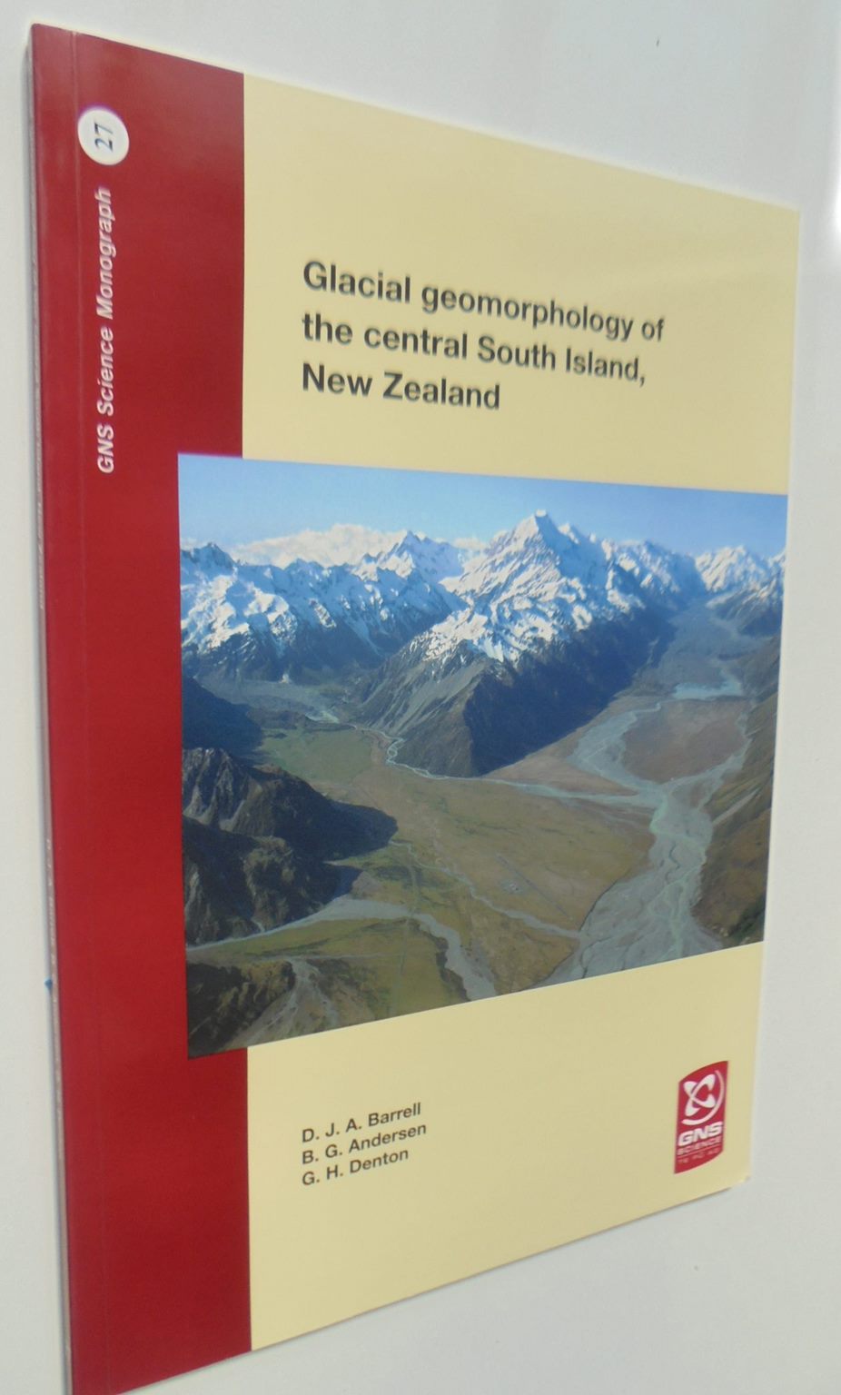 Glacial Geomorphology of the Central South Island, New Zealand. Set with 6 maps