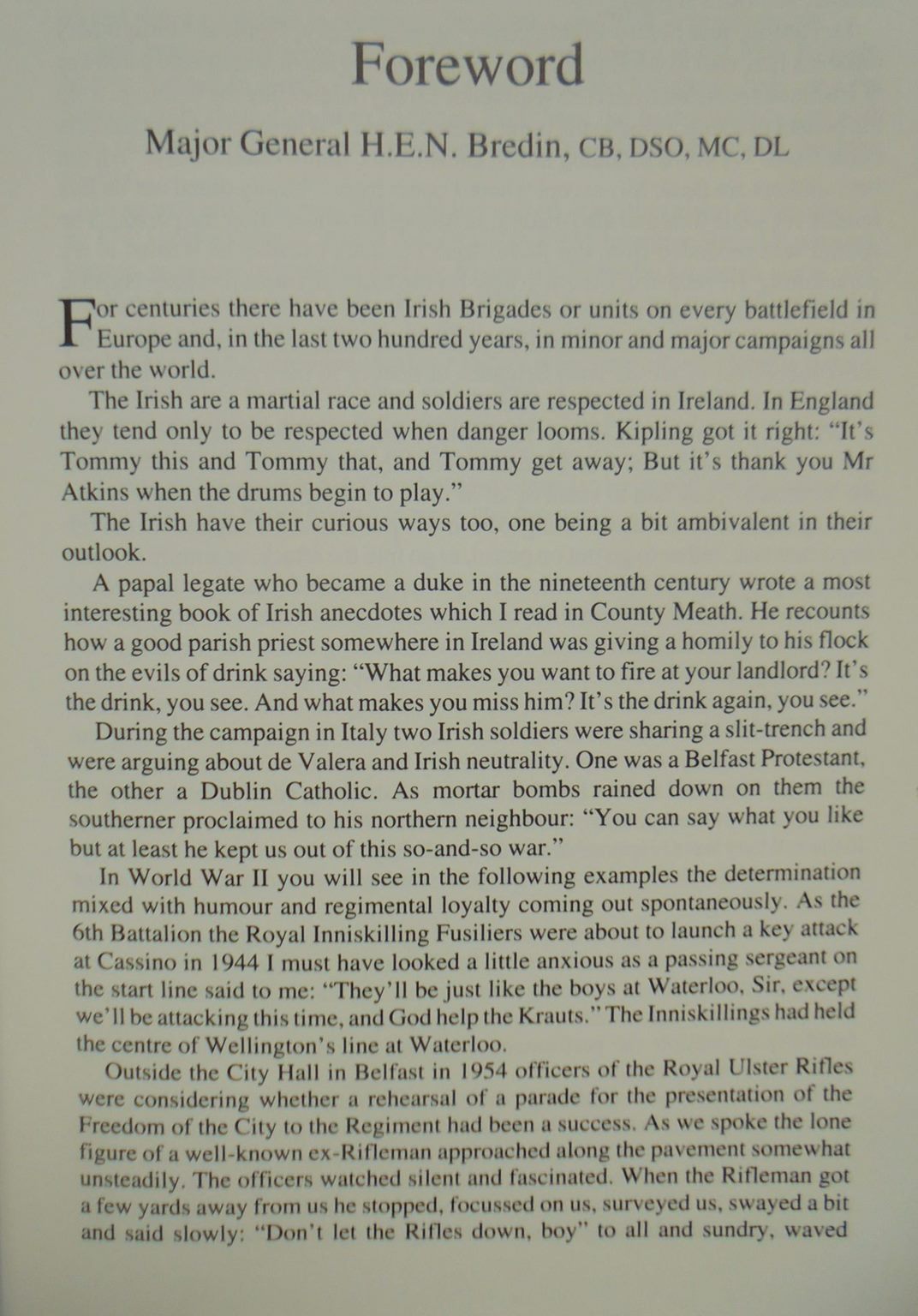 Clear the Way!: A History of the 38th (Irish) Brigade, 1941-1947 by Richard Doherty.