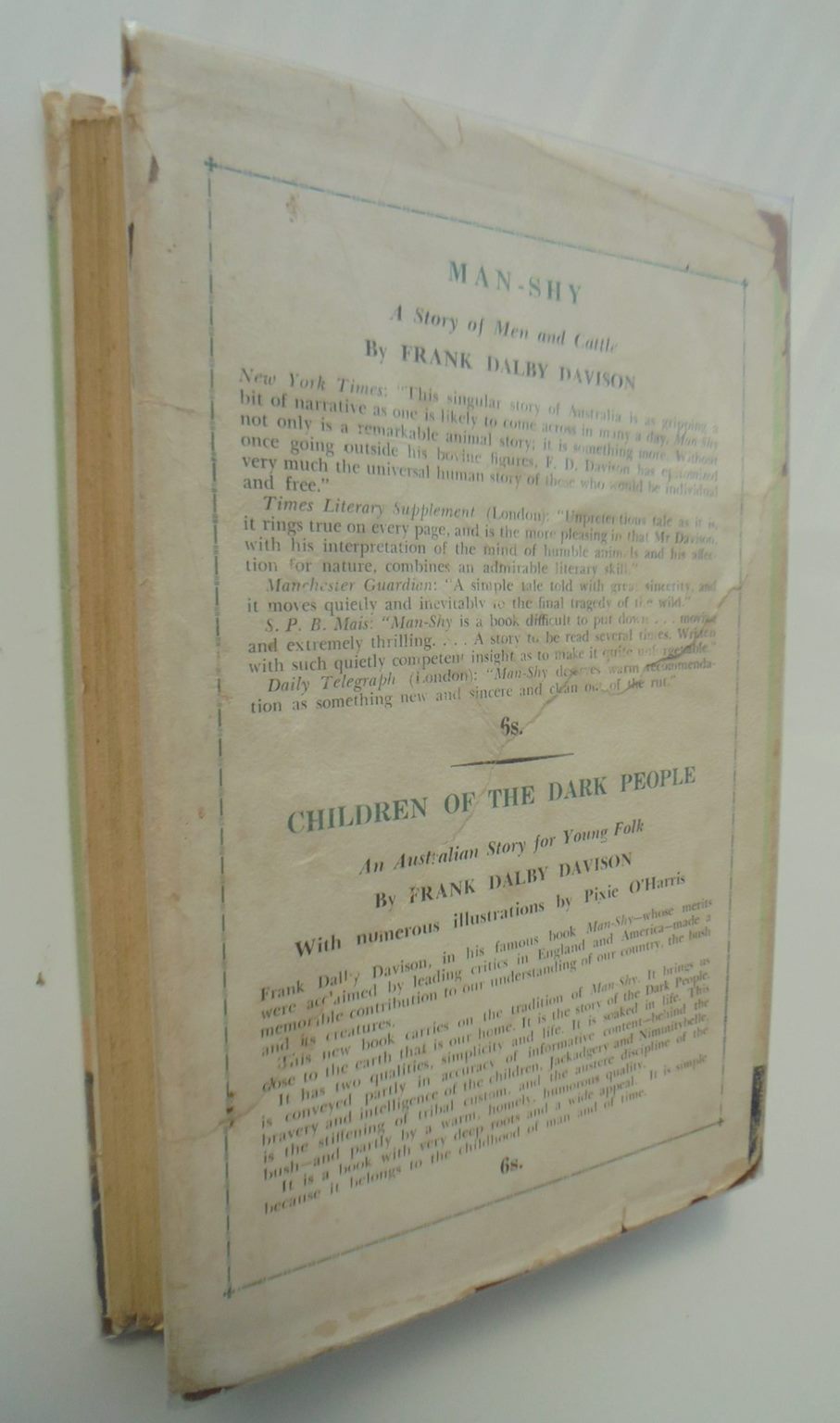 Dusty A Dog of the Sheep Country By Frank Dalby Davison (1947)