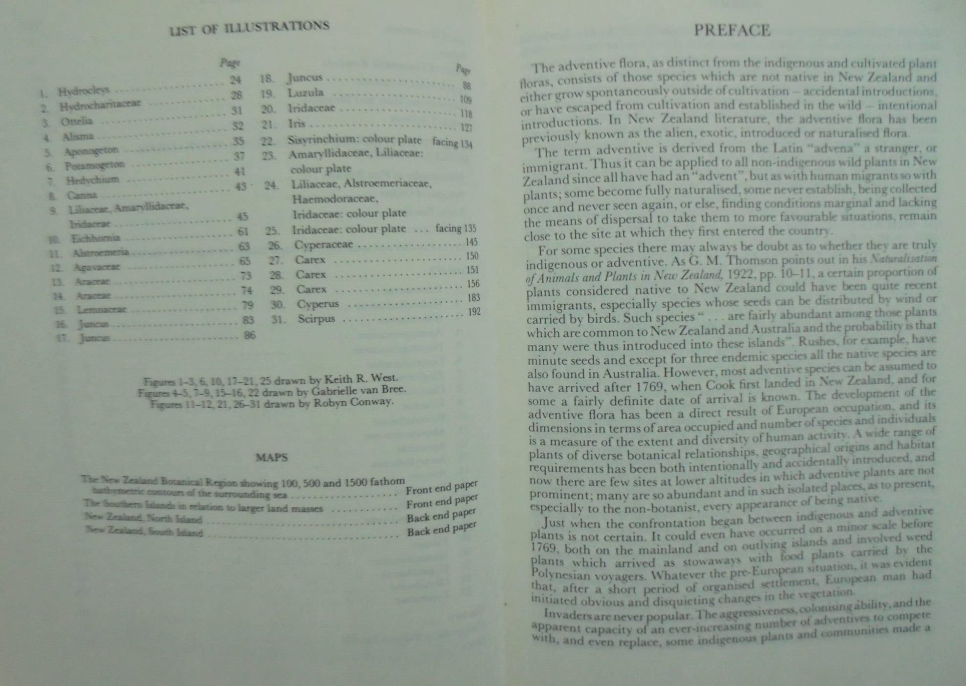 Flora of New Zealand: Volume III: Adventive Cyperaceous, Petalous & Spathaceous Monocotyledons by A J Healy, E. Edgar.