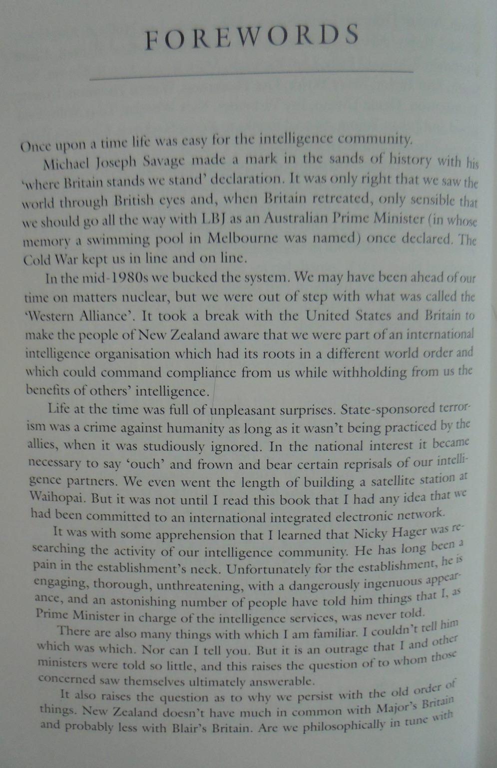 Secret Power New Zealand's Role in the International Spy Network By Nicky Hager