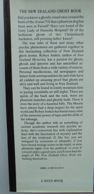 The New Zealand Ghost Book By Robyn Jenkin.