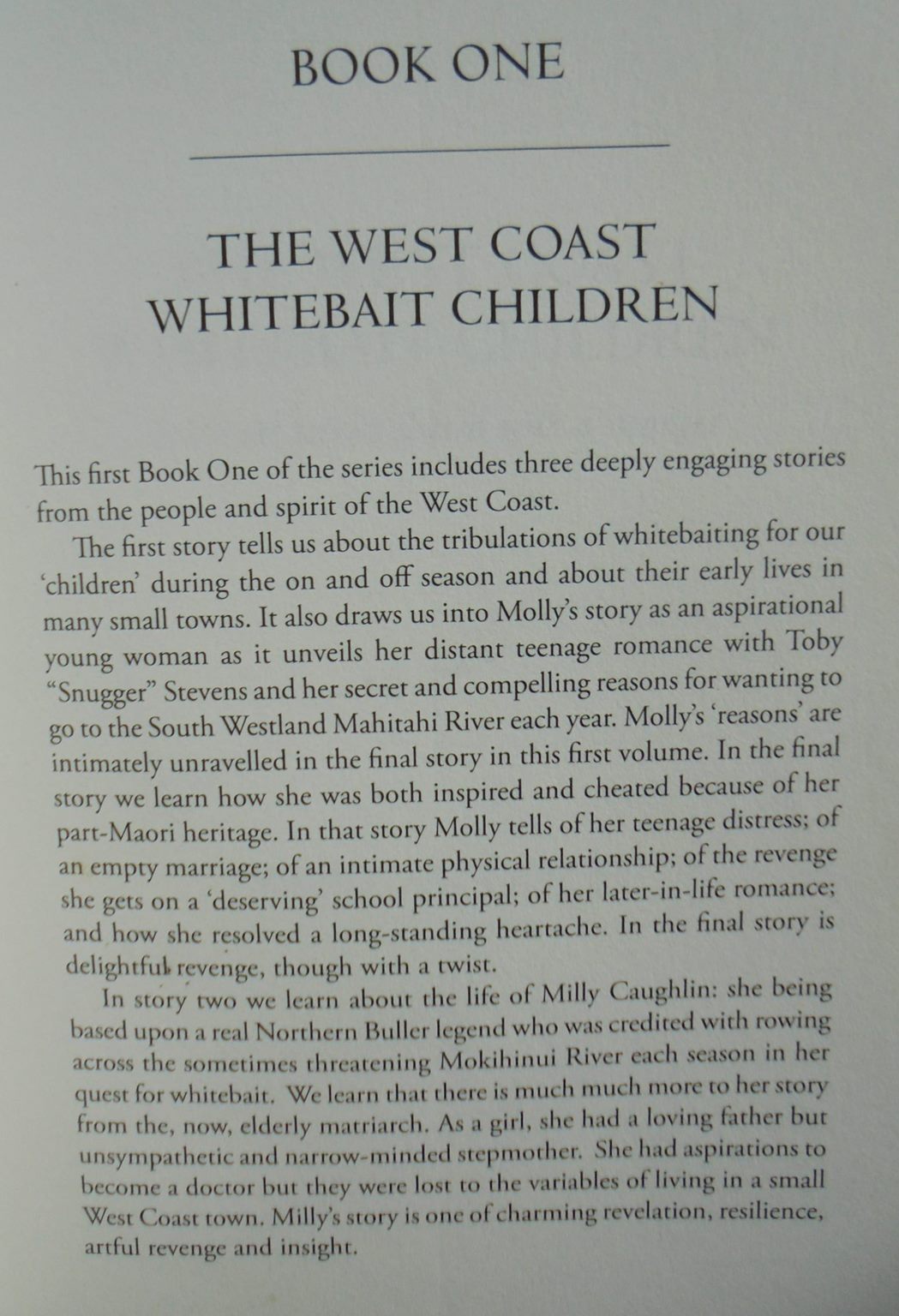 The West Coast Whitebait Children Intimate Secrets Shared with a Stranger. SIGNED By Duncan Dolby.