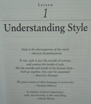 Style Ten Lessons in Clarity and Grace By Williams, Joseph M.