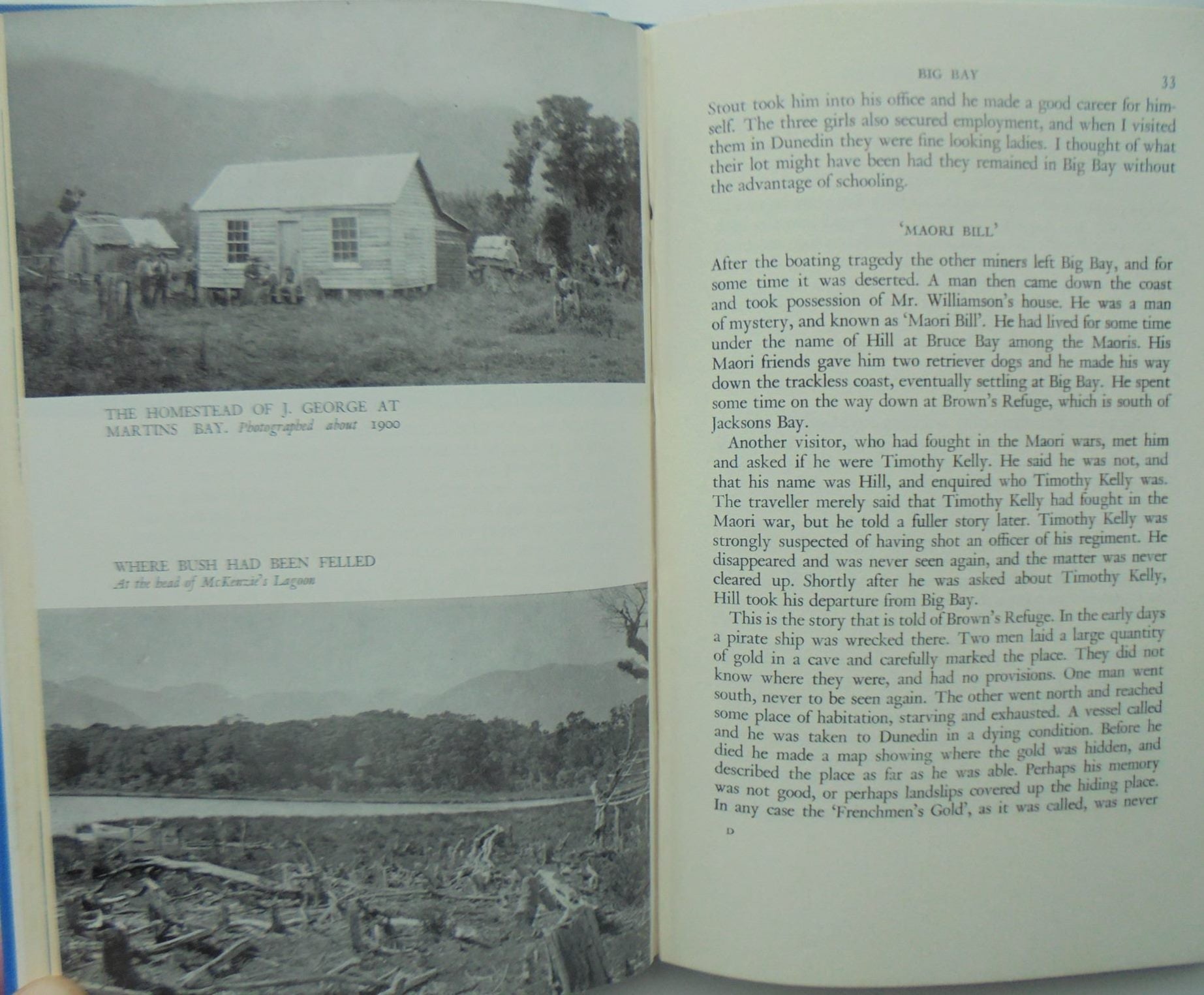 Pioneers of Martins Bay : The Story of New Zealand's Most Remote Settlement. By Alice Mckenzie, Peter Mackenzie,