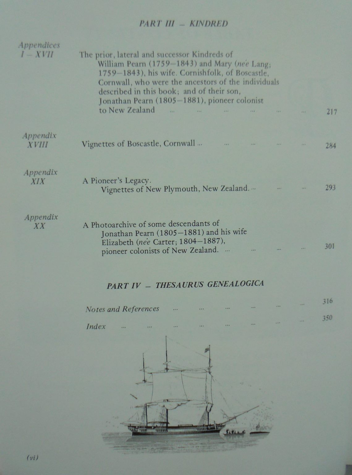 New Horizons : The Biographies of Jonathan Pearn and William Henry Pearn, Cornishmen, and their Families, and an account of Their Colonial Emigration and Lives as Pioneers in the Antipodes. By John Hemsley Pearn and Vena Beatrice Pearn.