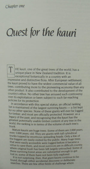 The world of the Kauri by HALKETT, John & SALE, E.V.