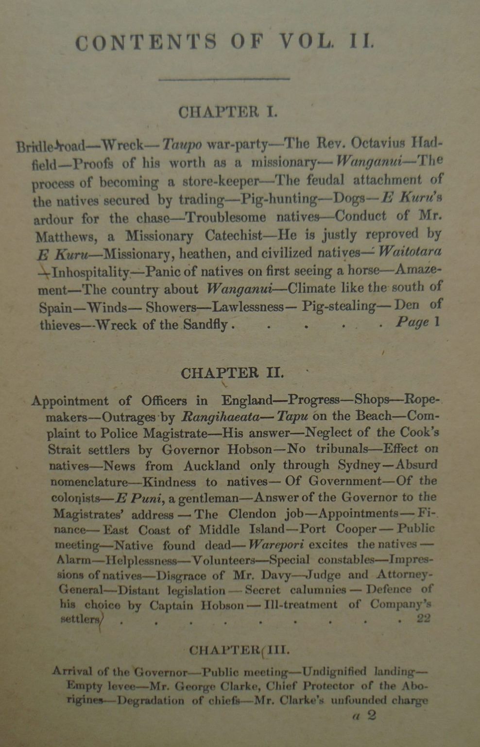 Adventure in New Zealand. from 1839 to 1844. Vol. 1 and 2 by E.J. Wakefield.