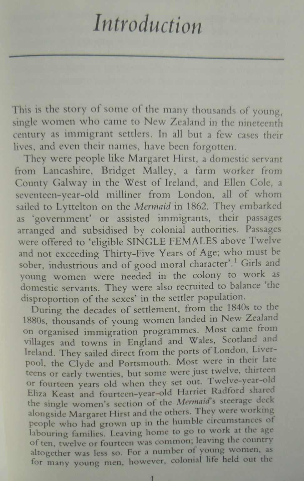 A Woman of Good Character Single Women as Immigrant Settlers in Nineteenth-century New Zealand By Charlotte MacDonald