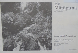 He Matapuna: A source. Some Maori Perspectives.