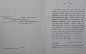 Life in FeeJee: Five Years Among the Cannibals. By Mary Wallis