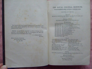 Proceedings of the Royal Colonial Institute, 2 Volumes , 1884-1886