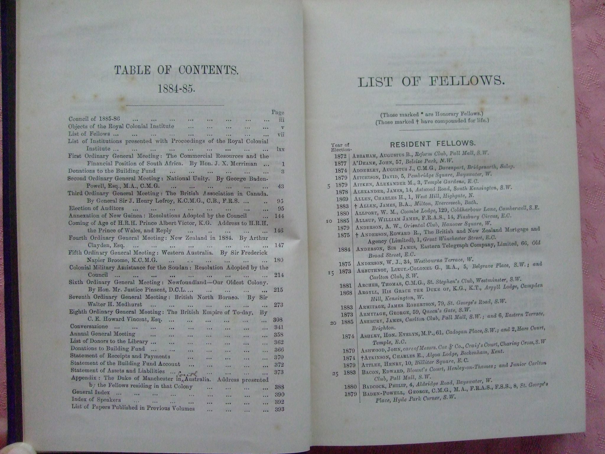 Proceedings of the Royal Colonial Institute, 2 Volumes , 1884-1886