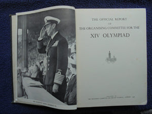 1948 London. XIV Olympiad. The Official Report of the Organising Committee